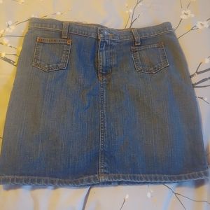 Ralph Lauren Denim Mini Skirt